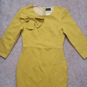 Mustard Yellow (Gold) dress